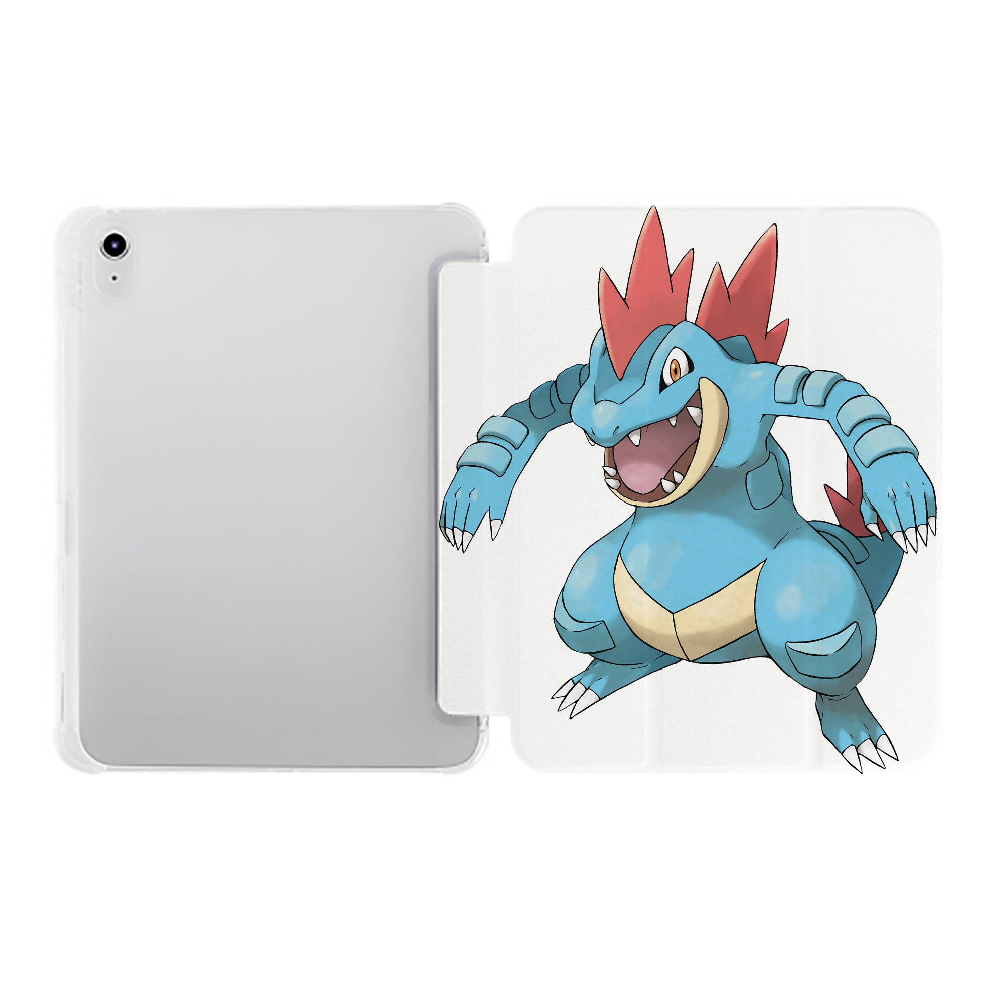 （画像用） ポケットモンスター Pokémon IPad ケース ペン収納付き 三つ折りスタンド PUレザー×シリコン 対応機種9.5/10.5/10.9インチ